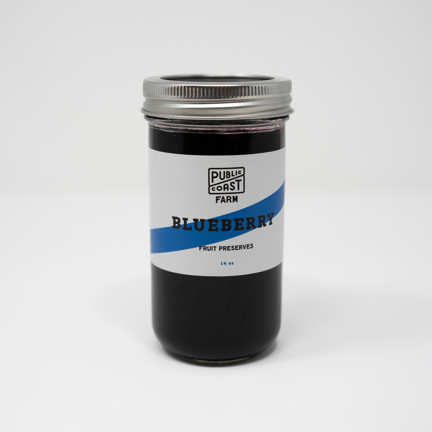 Public Coast Farm Blueberry Fruit Preserves • 14oz