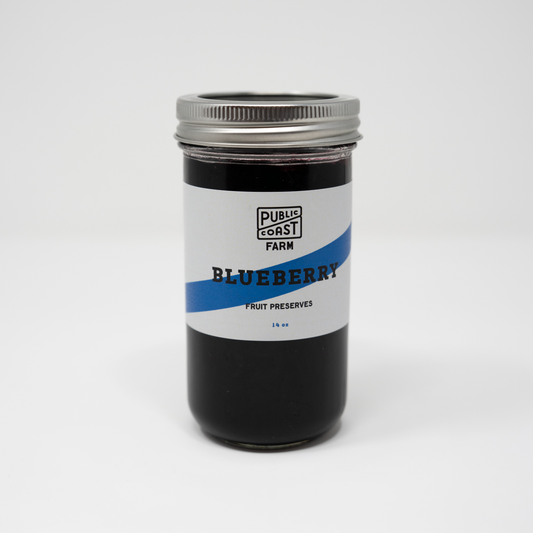 Public Coast Farm Blueberry Fruit Preserves • 14oz