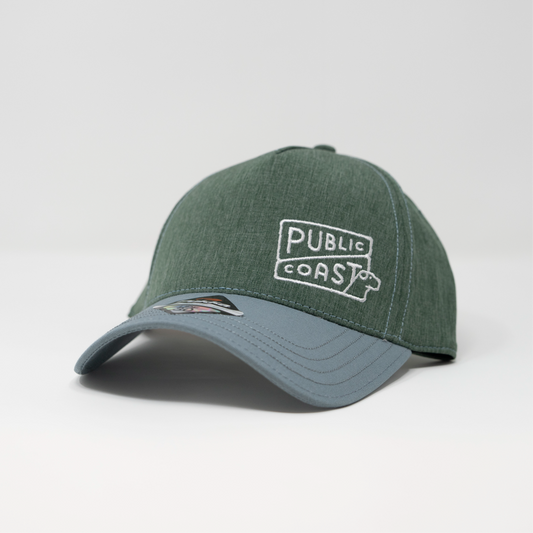 Public Coast Dog Tri-tech Heathered Snapback
