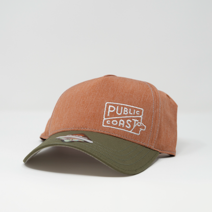 Public Coast Dog Tri-tech Heathered Snapback