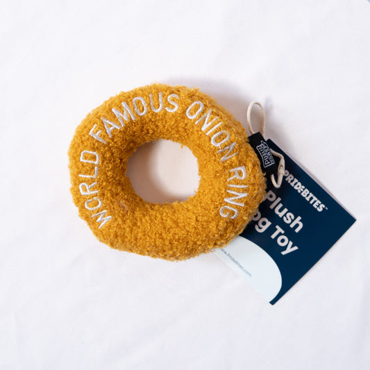 NEW World Famous Onion Ring Dog Toy