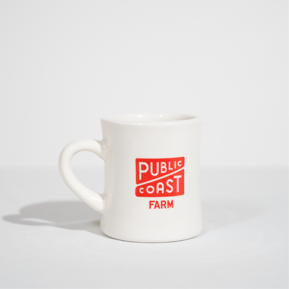 Diner Style Coffee Mug