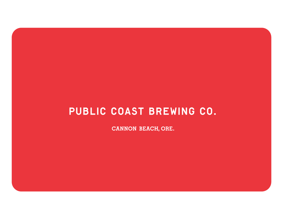 Public Coast Brewing Co. Gift Card