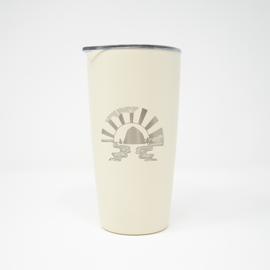 16oz Laser Etched Haystack Tumbler